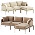 Idda Outdoor Sectional Sofa - Thumbnail 1