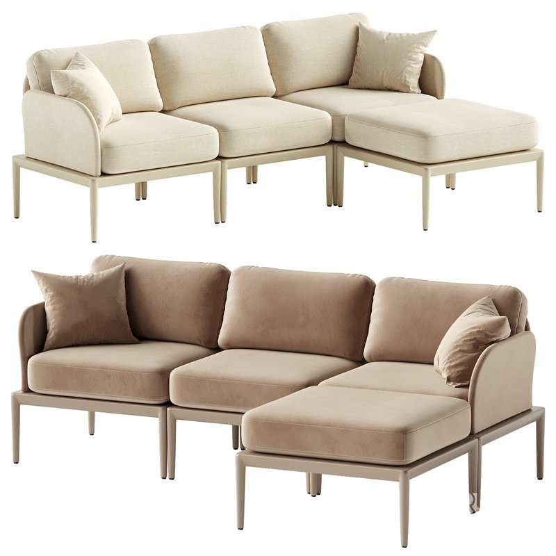 Idda Outdoor Sectional Sofa Image 1