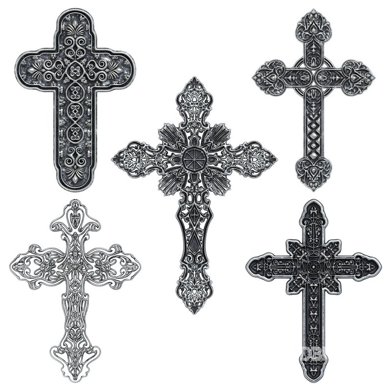 5 Christian cross V 01 Image 1