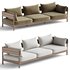 Tanso Outdoor 3 Seater Sofa - Thumbnail 1
