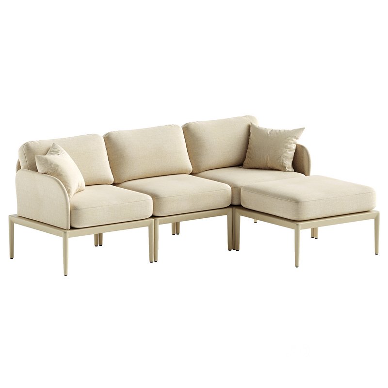 Idda Outdoor Sectional Sofa Image 3