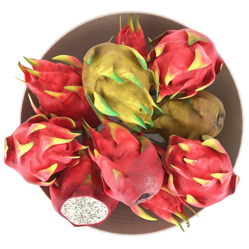 bowl of dragon fruits Image 3