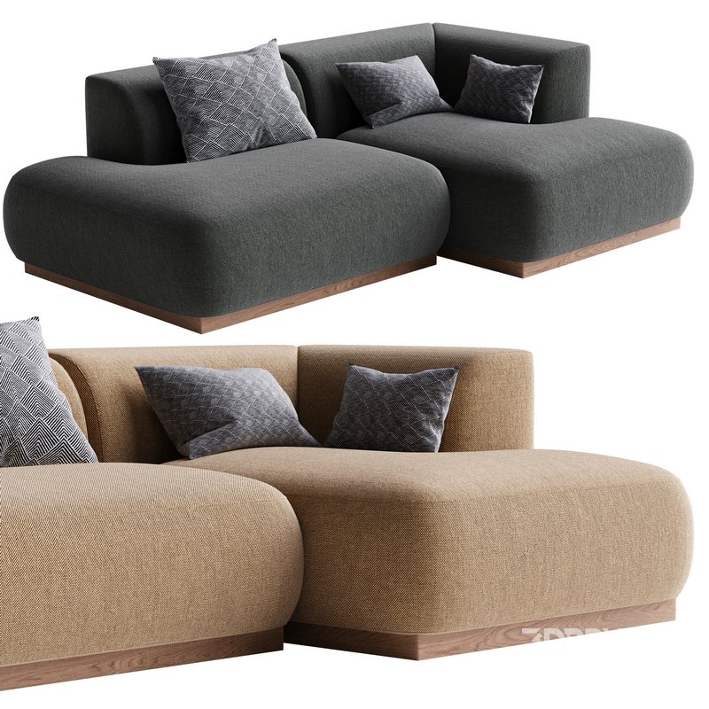 Ecksofa Jacopo Samt Image 1