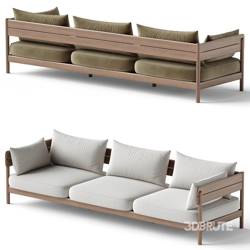 Tanso Outdoor 3 Seater Sofa Image 3