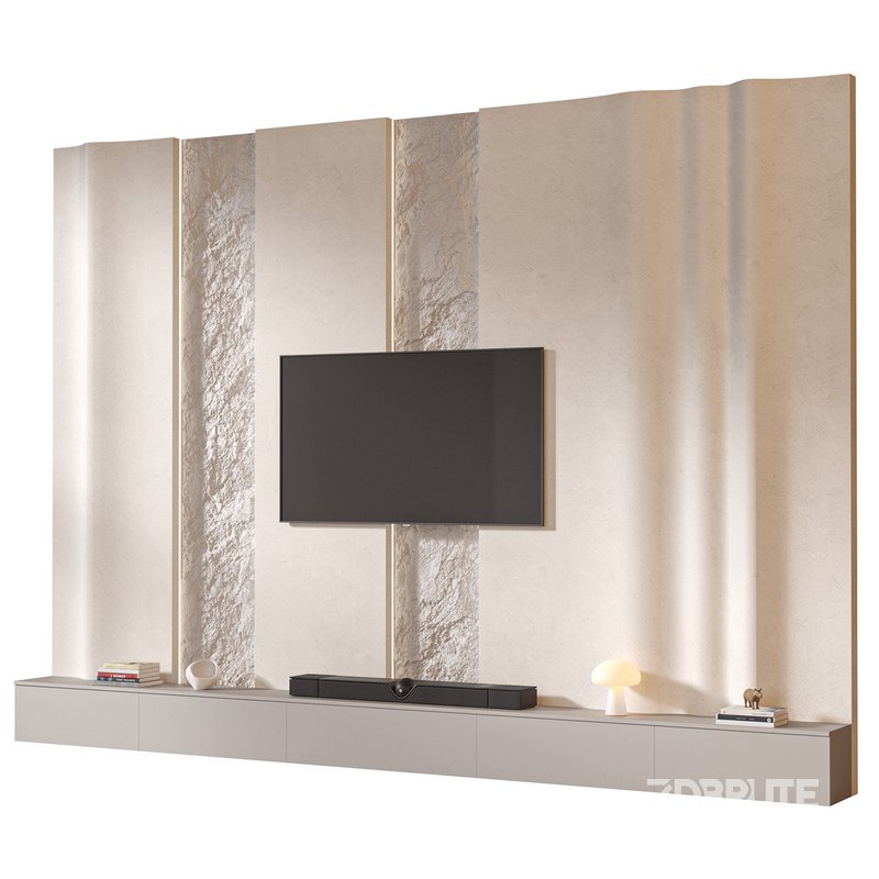 TV wall set 06 Image 3