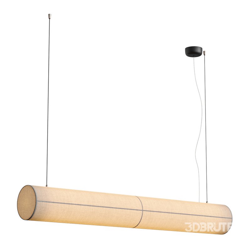 HASHIRA LINEAR PENDANT LAMP, RAW Image 5