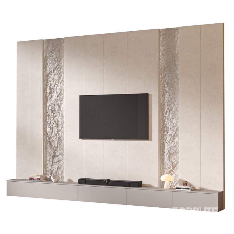 TV wall set 05 Image 3
