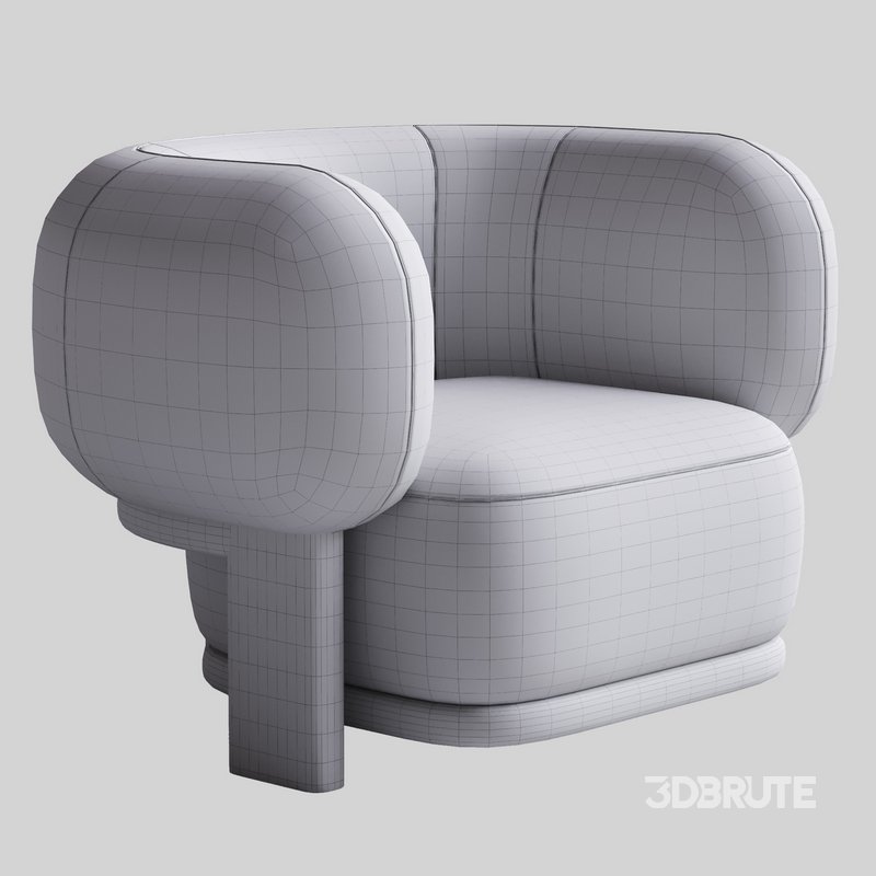 Stylish Comfortable Armchair Image 3