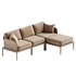 Idda Outdoor Sectional Sofa - Thumbnail 4