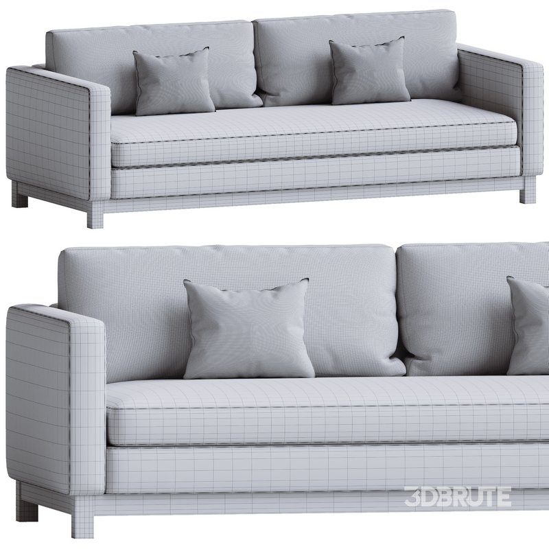 Jake Brindle Wood Base Sofa Image 3