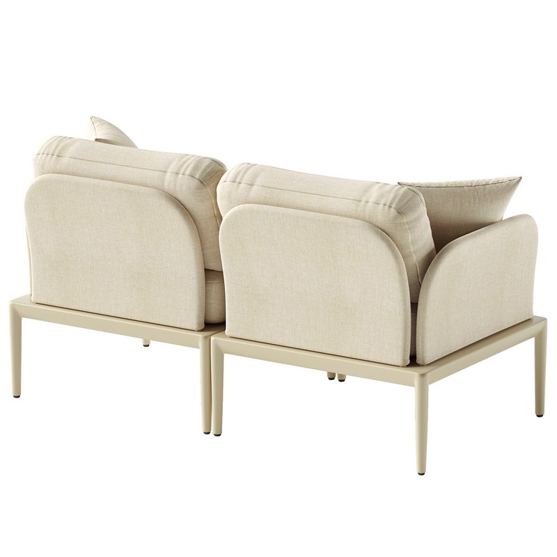 Idda Outdoor Loveseat Image 5