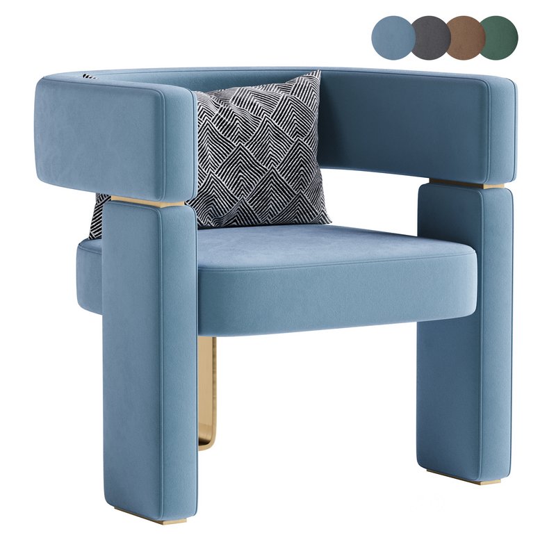 Armchair Fendi Casa Margaret Image 3