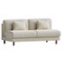 Pershing Curved Armless Loveseat - Thumbnail 3
