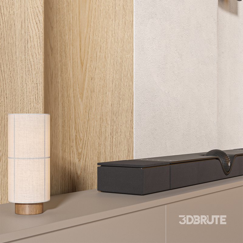 TV wall set 08 Image 6