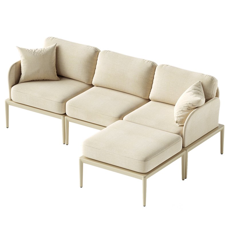 Idda Outdoor Sectional Sofa Image 8