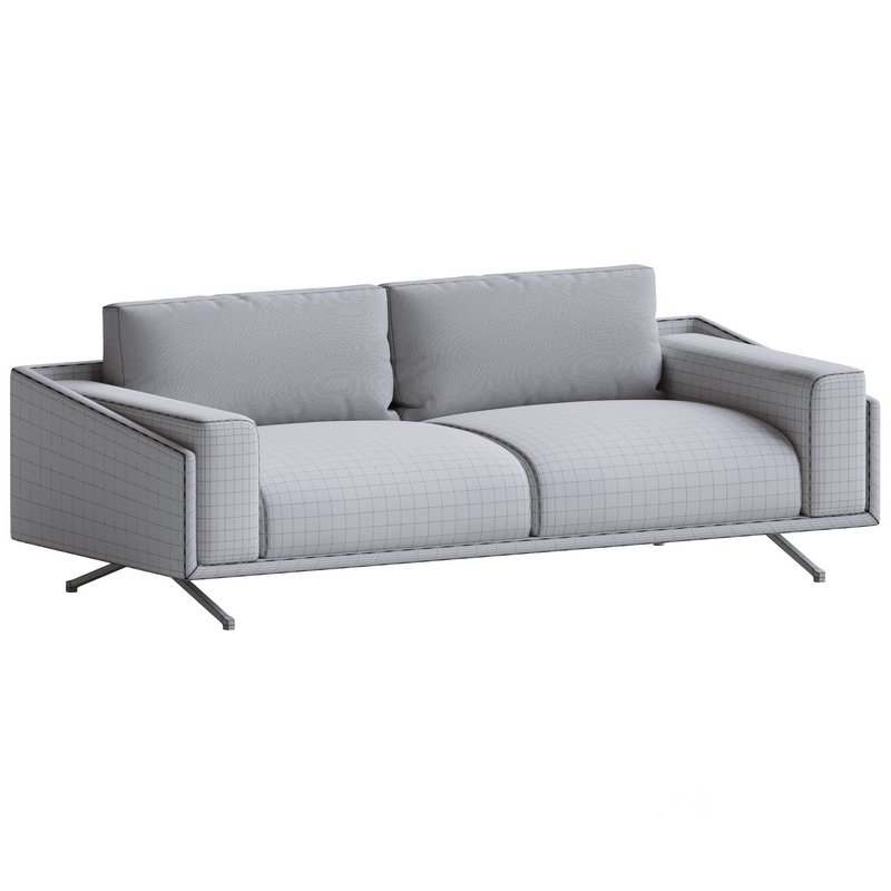 Marat 3 Seater Fabric Sofa Image 4