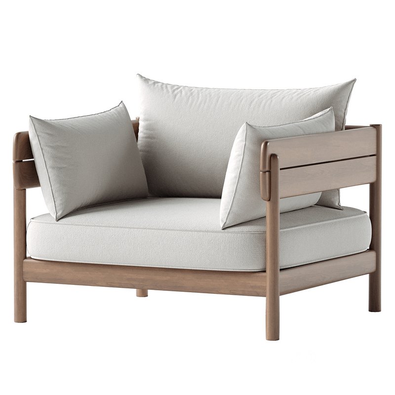 Tanso Outdoor Lounge Chair Image 1