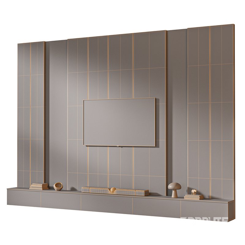 TV wall set 05 Image 5