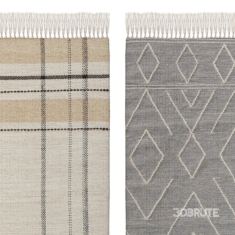 Wool Rug Bahati Beige By Benuta Image 7