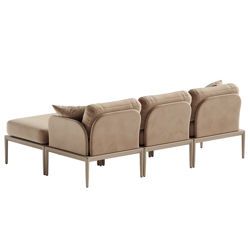 Idda Outdoor Sectional Sofa Image 6