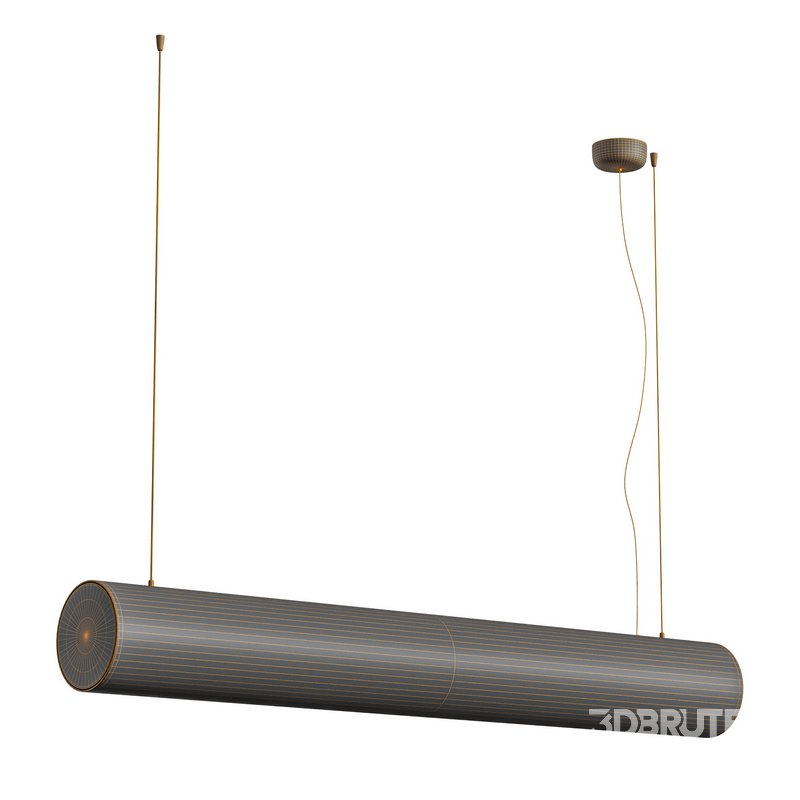 HASHIRA LINEAR PENDANT LAMP, RAW Image 7