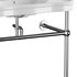 Console Sink Porcelain Belle Epoque with Black Nickel Support Legs - Thumbnail 9
