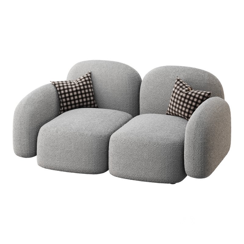Modern Loveseat sofa Image 10