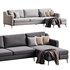 Corner sofa Halle L by Delavega - Thumbnail 10