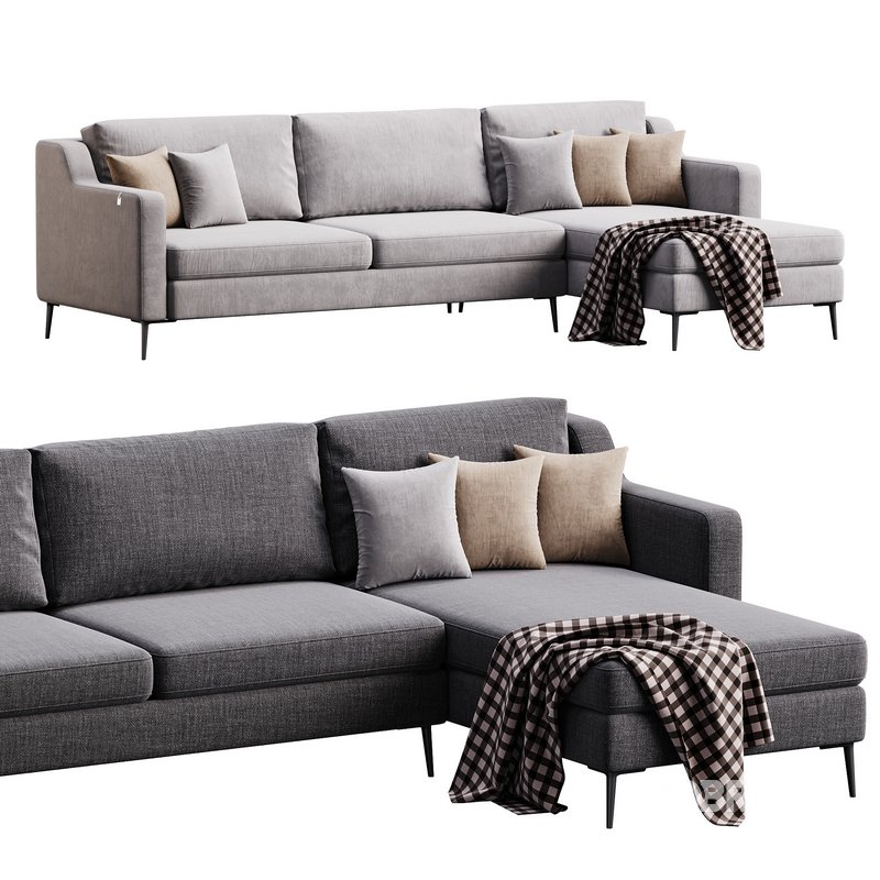 Corner sofa Halle L by Delavega Image 10