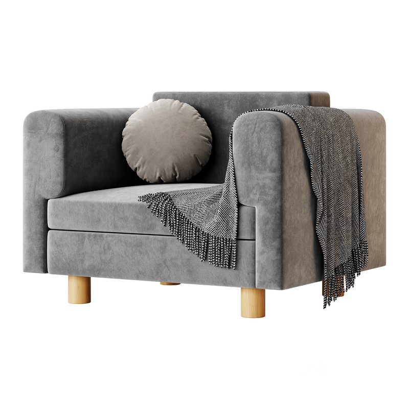 InMar Velvet Smoking Chair Image 9