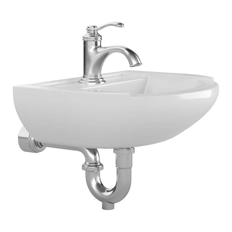 Nova Wall Mount Vessel Bathroom Sink Round Heavy Duty Ceramic Image 9