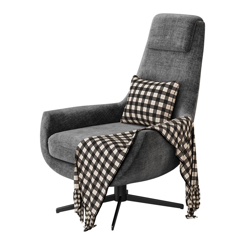 BRUNE lounge arimchair Image 10