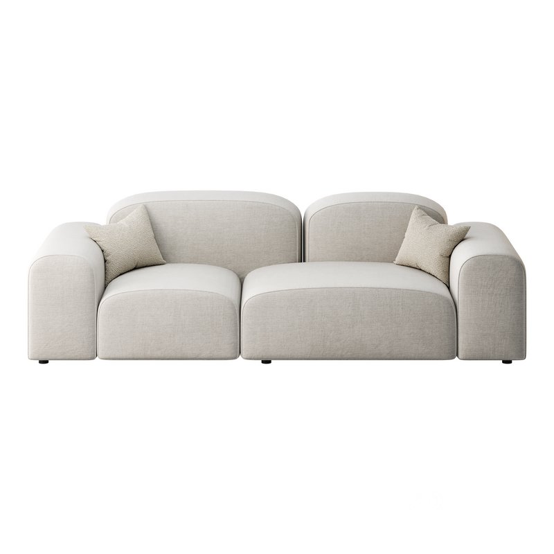 Modern Solid Sofa Image 9