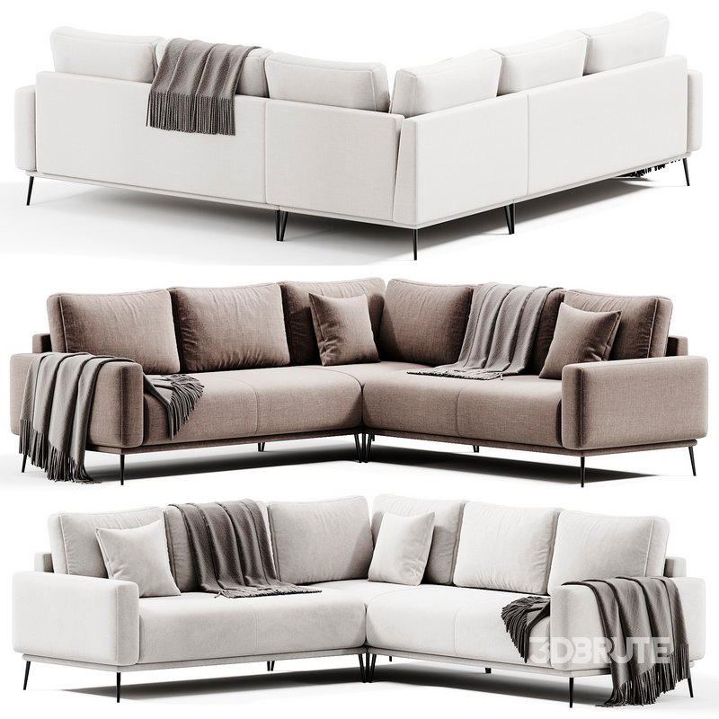 ALFIL Corner Sofa By Lebom Image 1