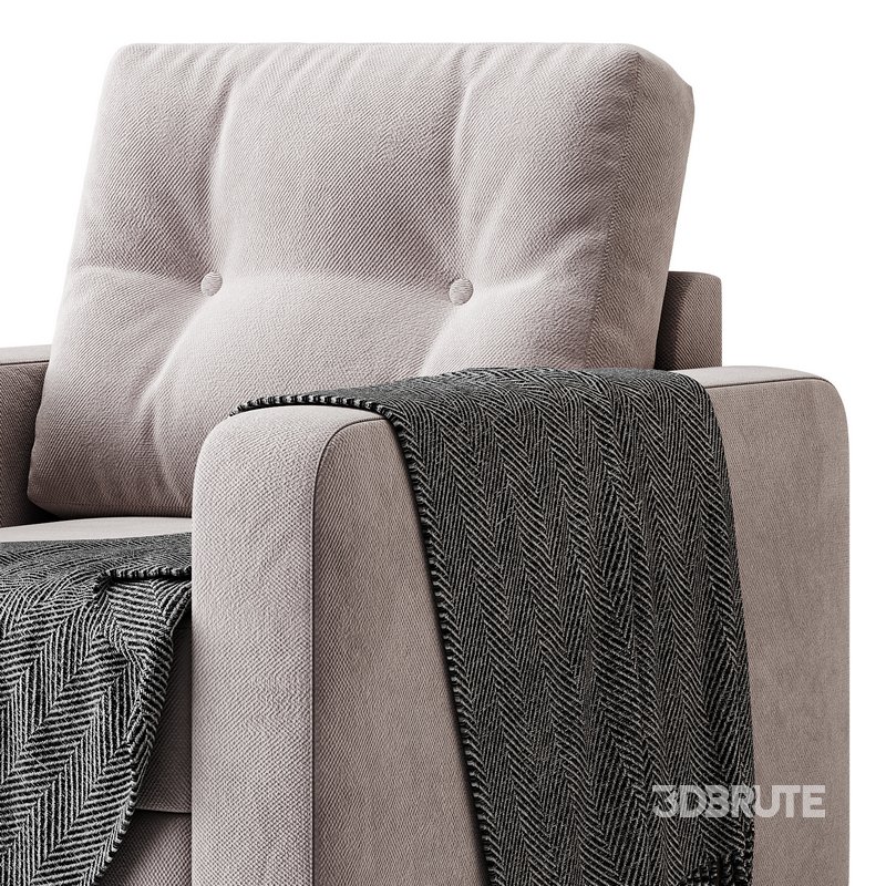 Deans armchair leather Image 11