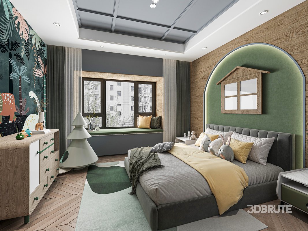 Modern bedroom Image 1