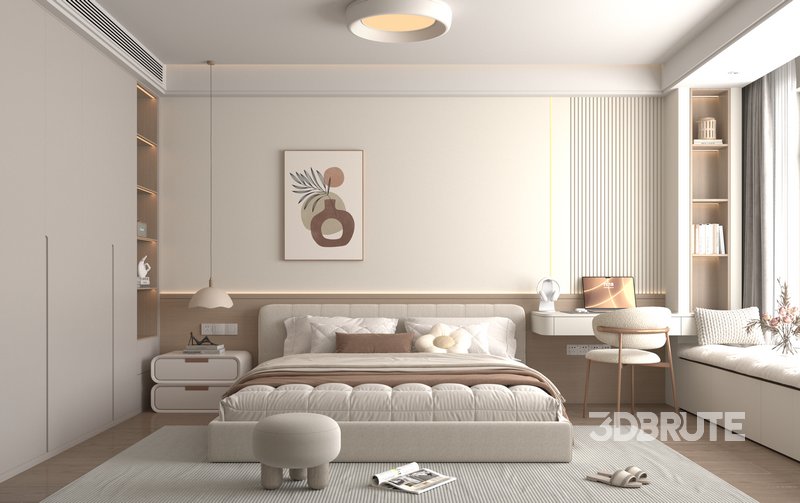 Modern bedroom Image 1