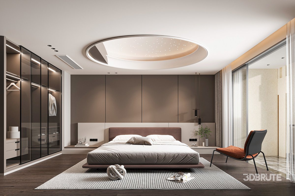 Modern bedroom Image 1