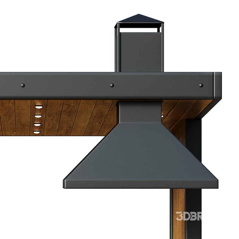 Modern gazebo with summer kitchen 1 Image 9