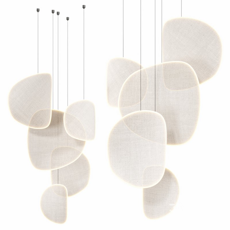 IIII 09 LED fabric pendant lamp Image 3