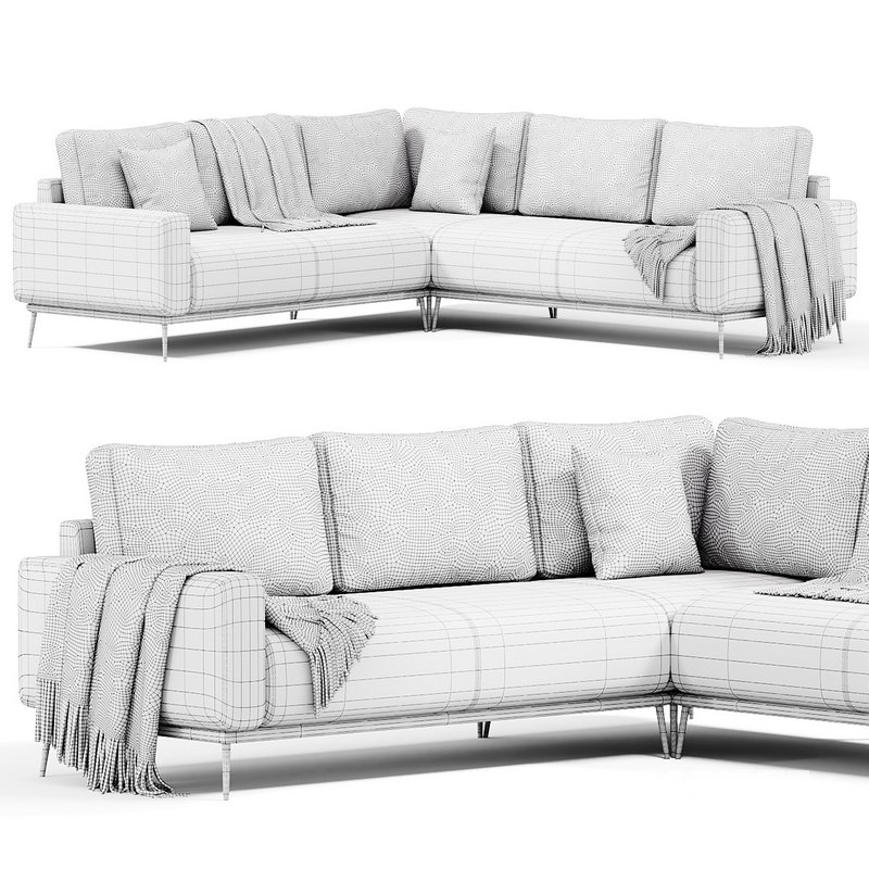 ALFIL Corner Sofa By Lebom Image 5
