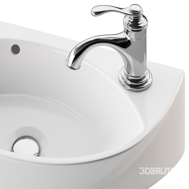 Small Wall Mount Sink for Bathroom Image 11