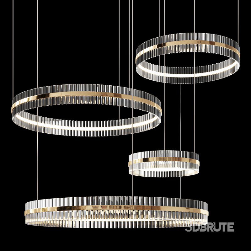 Baroncelli Saturno Chandelier Image 1