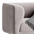 Veneto Velvet Poudre Armchair - Thumbnail 12