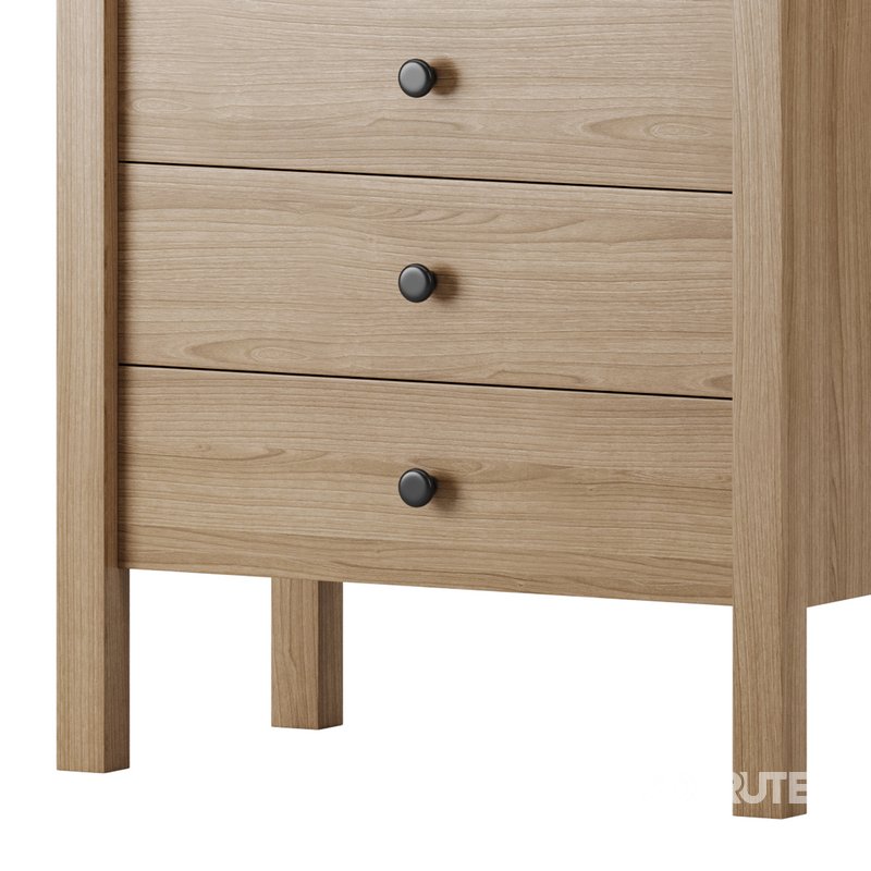 Calistoga 5 Drawer Tallboy Dresser Image 12