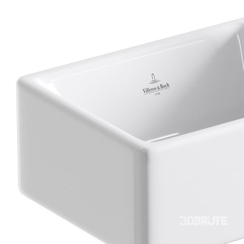 Villeroy Boch Memento Basin and Towel Rail Bundle Image 12