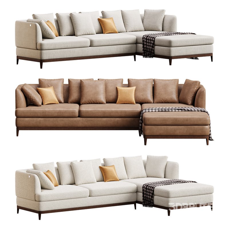 Corner sofa F205 by Delavega Image 1