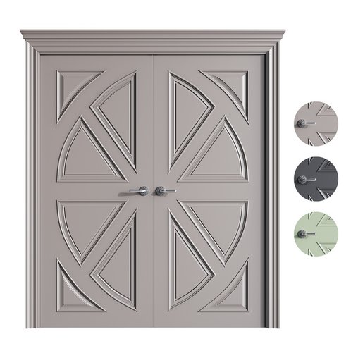 Modern entrance door 64