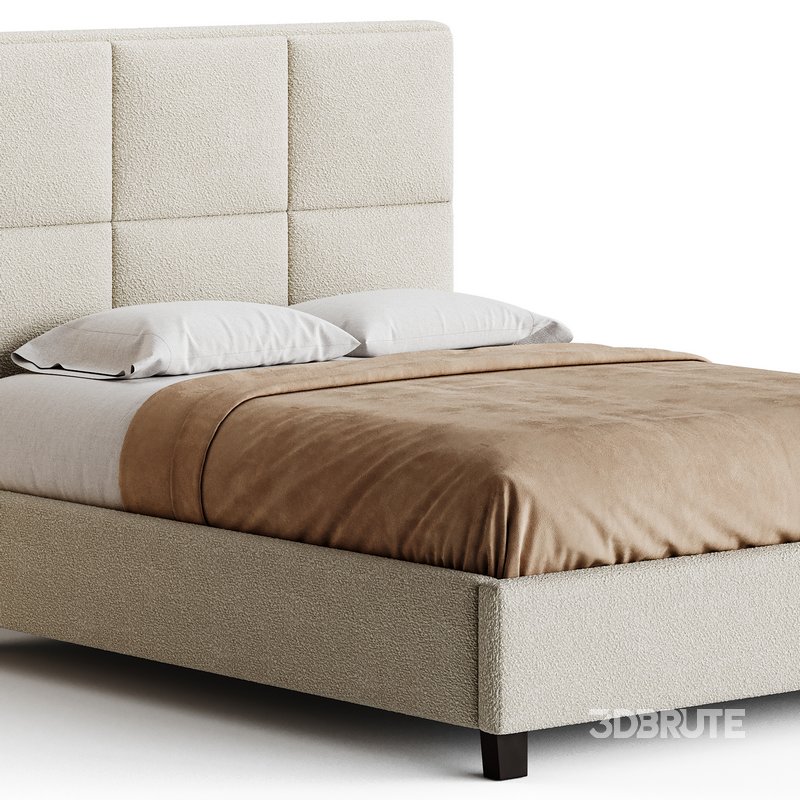 Flair 3-Piece Full Bed – Grey Image 14