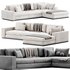 Sepia Corner Sofa - Thumbnail 1